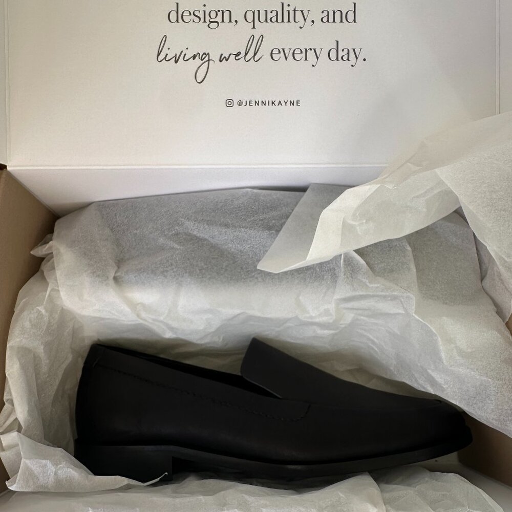 NWT Jenni Kayne Griffin Loafer in Black - Size 37